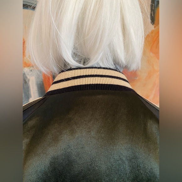 Gucci Reversible Bomber Jacket. Green/Red/Black.Unisex - Picture 13 of 16